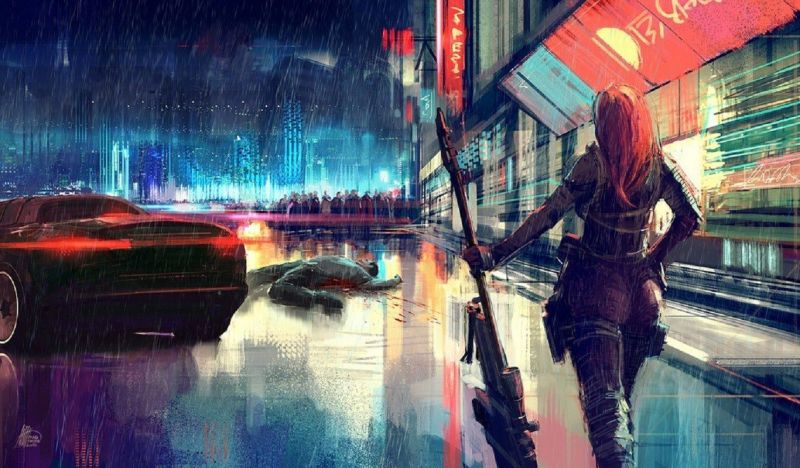 1366 x 800 px, futuristický