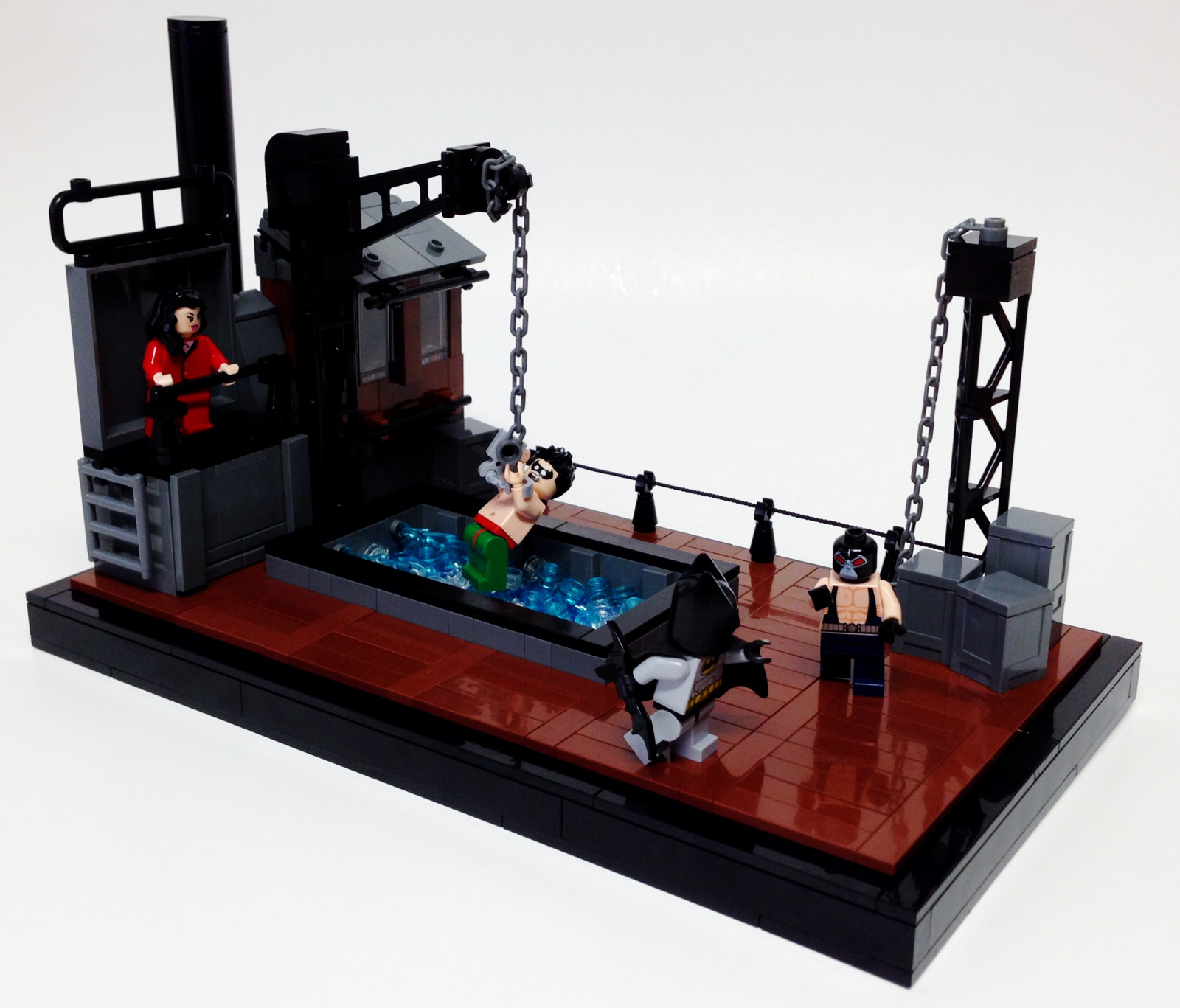 pettirosso, LEGO, nome, Urlare, Batman, serie, animato, Candice, Rovina, mio