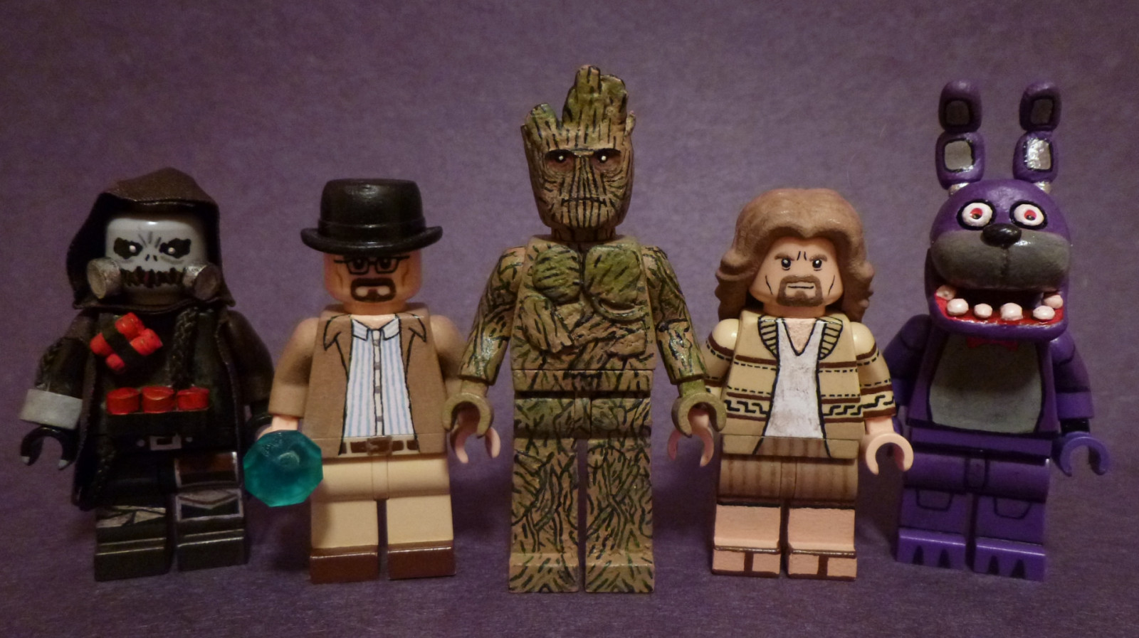 velký, Pět, špatný, galaxie, Bat-man, rytíř, nocí, Lebowski, rozbíjení, freddys, strážci, , Groot, Arkham