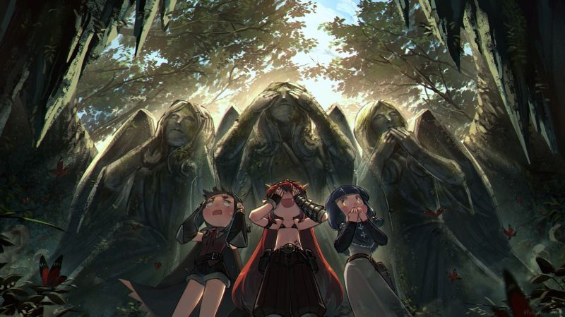 People in nature, plant, tree, cg artwork, ART, fun People in nature, plant, tree, cg artwork, ART, fun