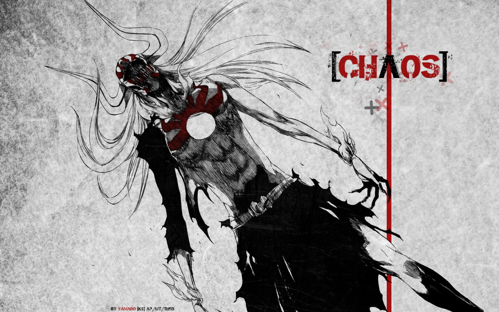 disegno, illustrazione, coloranti selettivi, grunge, Candeggiare, Kurosaki Ichigo, Cavo, Vasto Lorde, ARTE, schizzo, 1920x1200 px, copertina