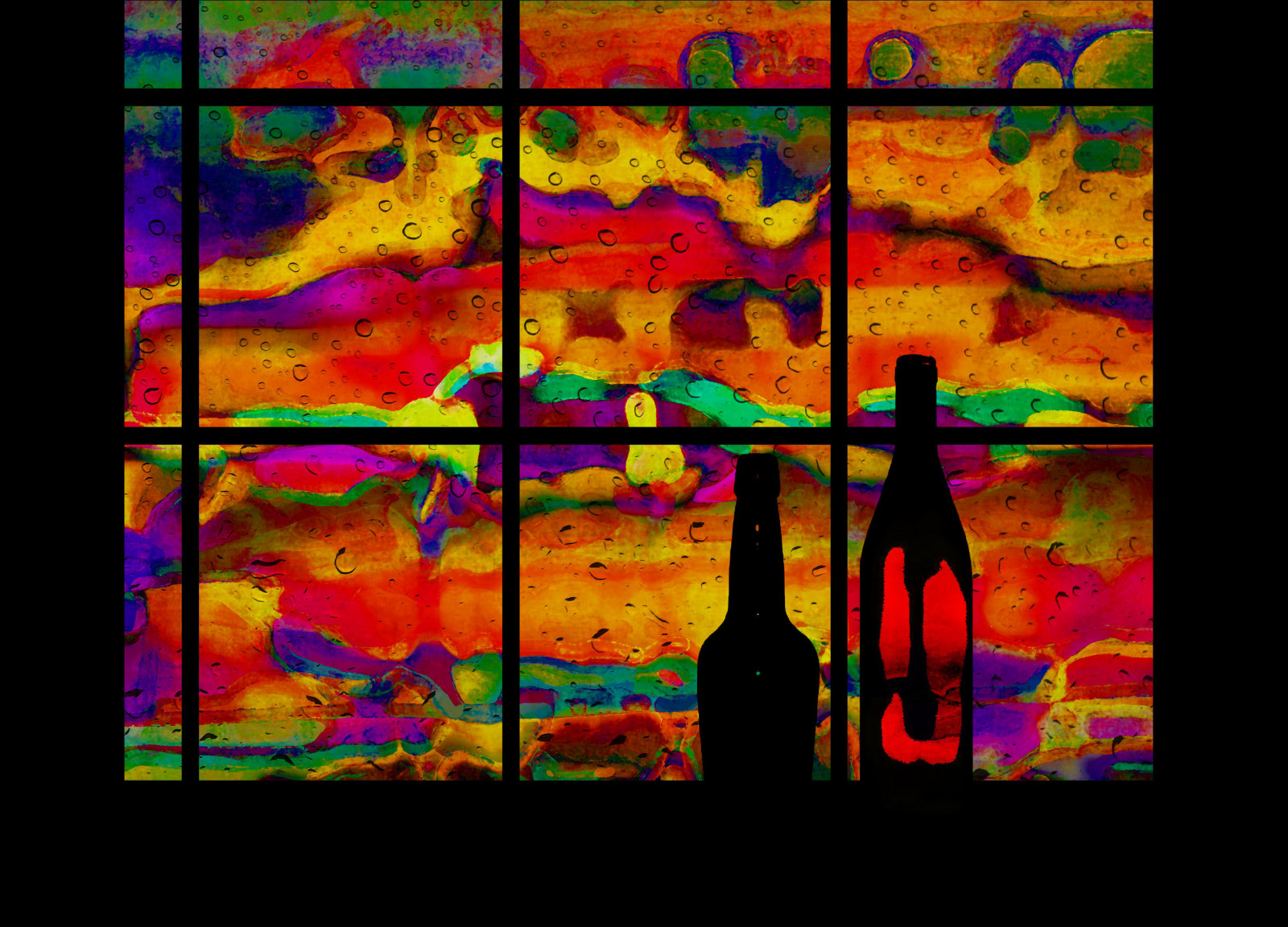 malování, okno, záliv, umělecká díla, symetrie, žlutý, sklenka, textura, vitráže, UMĚNÍ, digitální umění, photomanipulation, grafika, galleryoffantasticshots, creativephotocafe, počítač tapeta, moderní umění, psychedelické umění, akrylová barva, vrstvené, richeye, visual arts