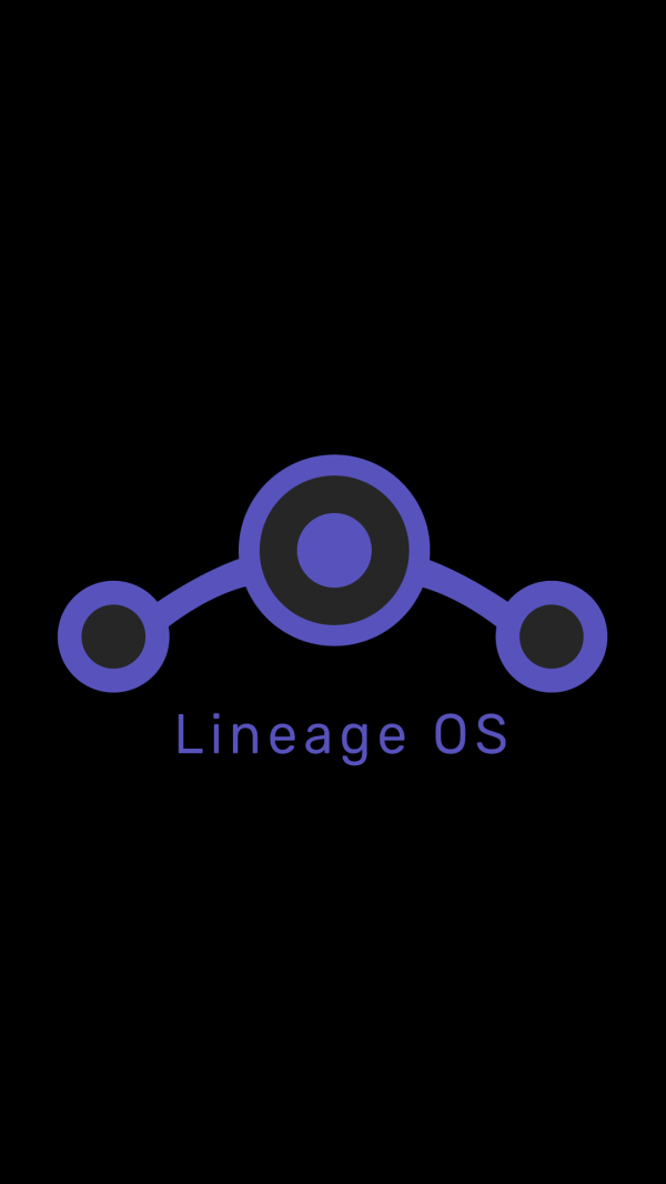 eenvoudige achtergrond,minimalisme,tekst,logo,cirkel,lineage OS