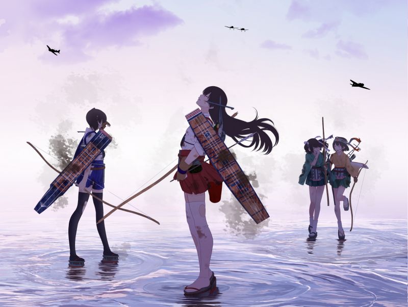 anime, Colectia Kantai, iarnă, Jucărie, captură de ecran, sport de iarna anime, Colectia Kantai, iarnă, Jucărie, captură de ecran, sport de iarna