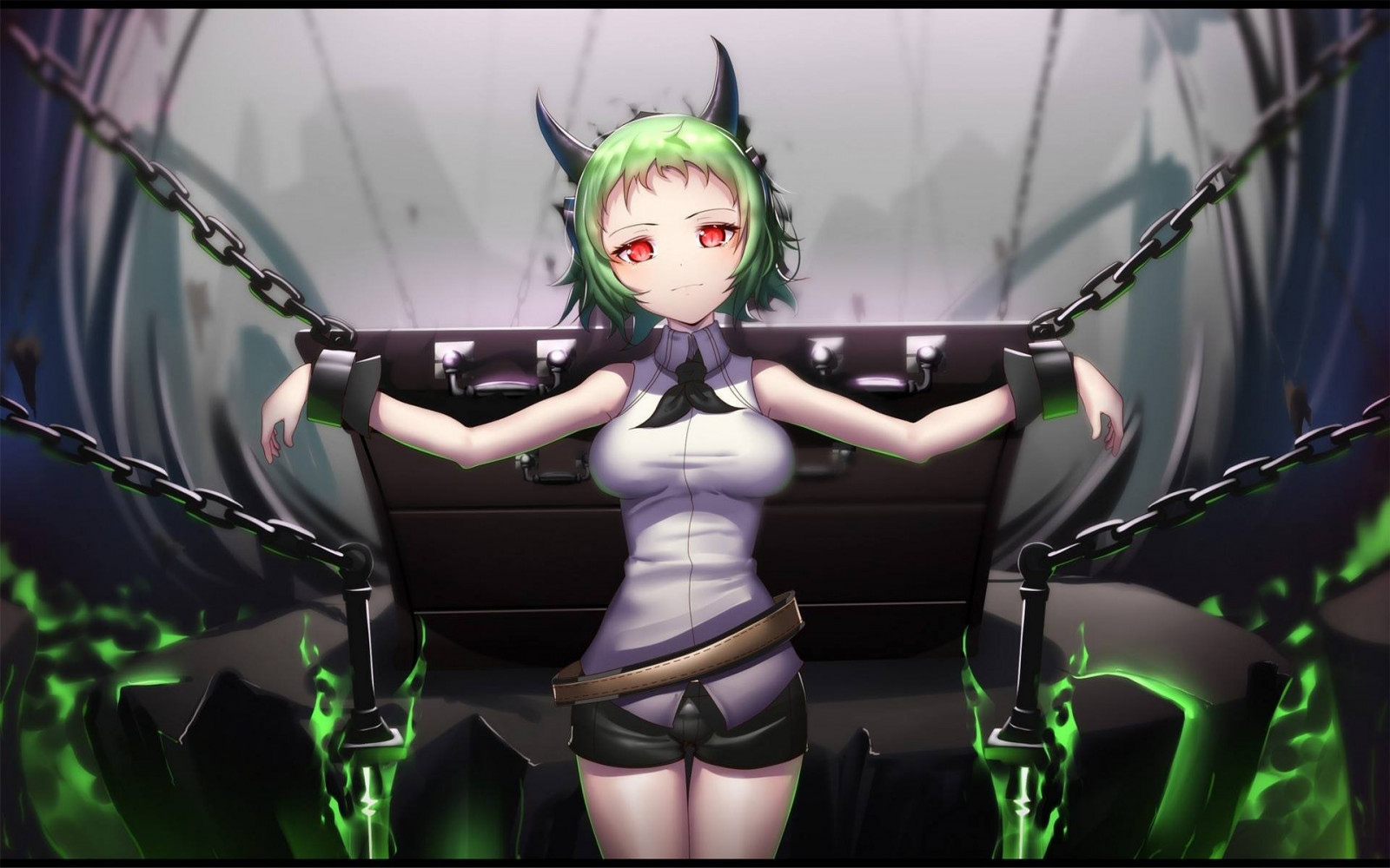 Wallpaper : anime, Owari No Seraph, fan art, costume, screenshot
