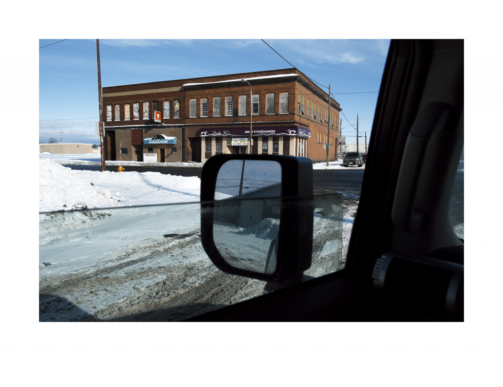 zima, Wisconsin, bar, rozklad, hospůdka, společenská místnost, pokles, 18mm, endofempire, sunrisesintheeast, signsandwonders, sunsetsinthewest, economicdownturn, thegreatrecession, fujixpro1, paxamericanus