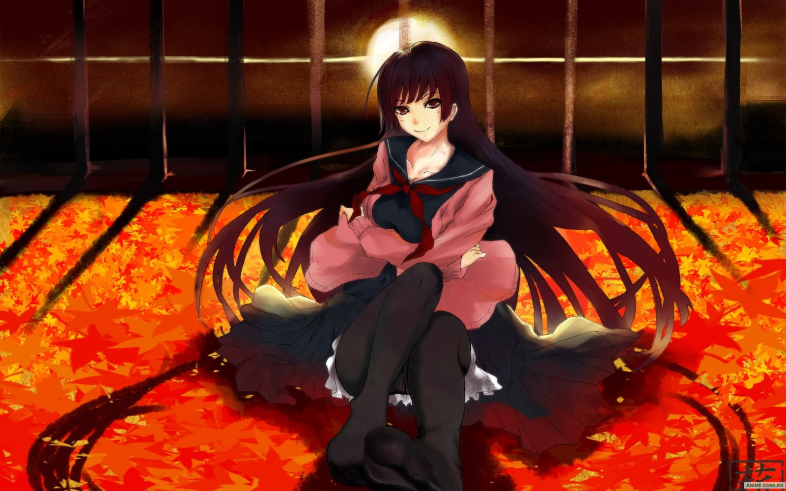 anime, anime dívky, školní uniforma, Tasogare Otome x amnézie, Kanoe Yuuko, Snímek obrazovky