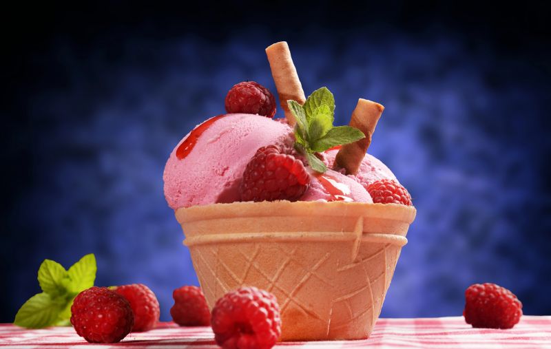 Lebensmittel, Süßigkeiten, Eis