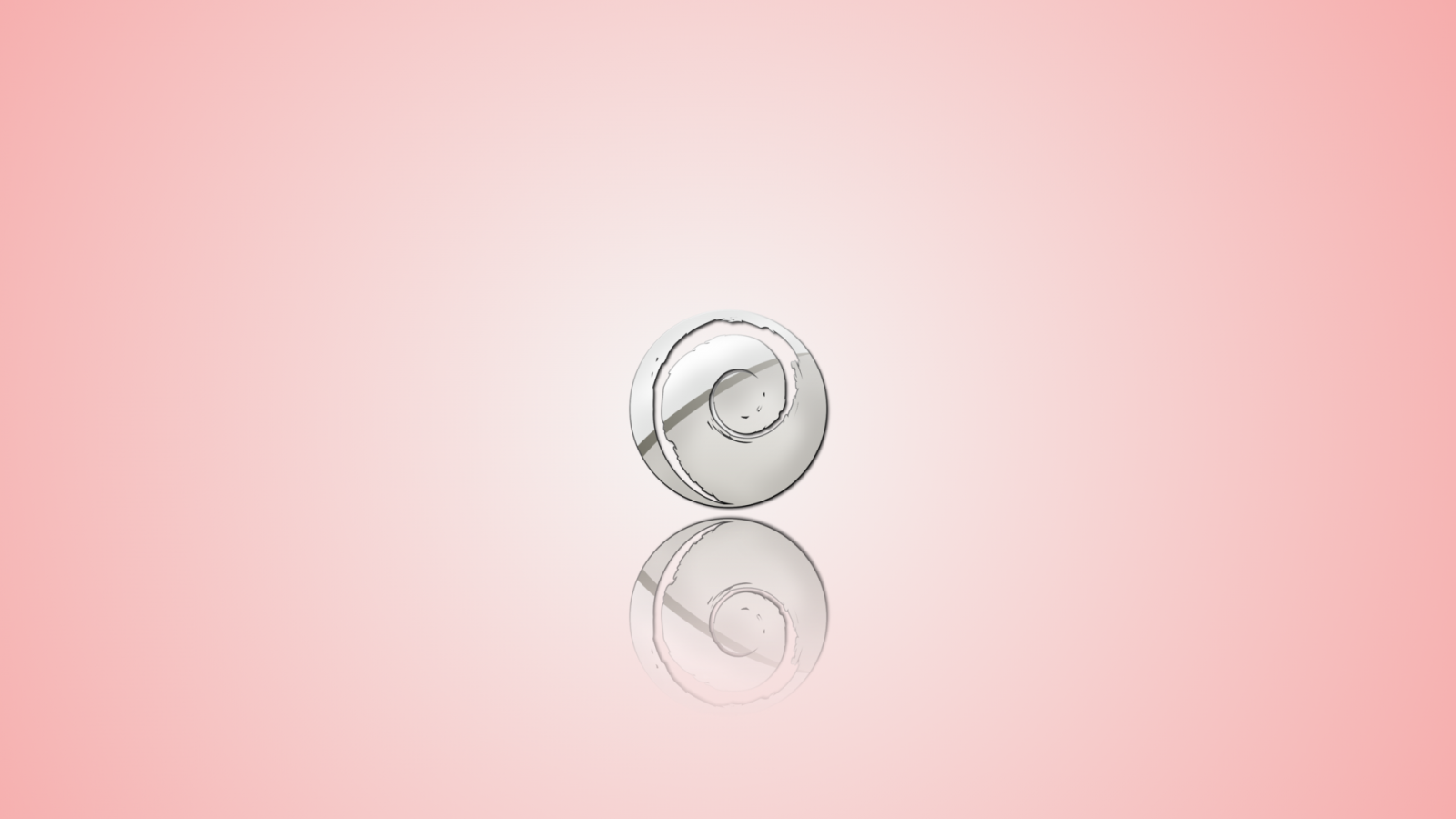 Wallpaper : illustration, logo, Linux, circle, pink, Debian, brand ...