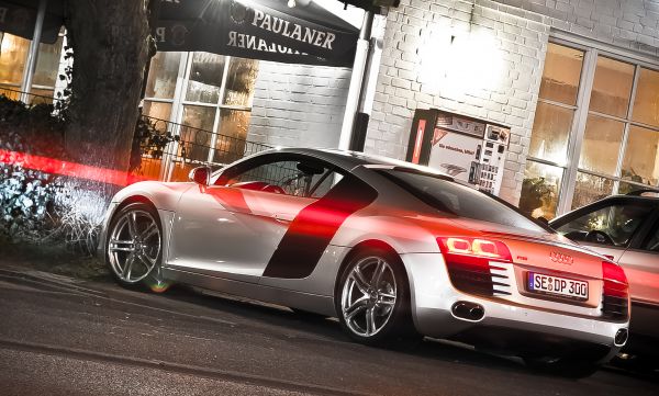 street, car, vehicle, road, Audi, sports car