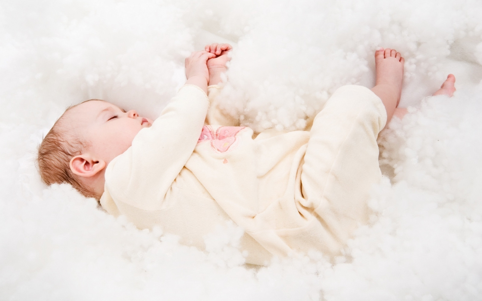 Wallpaper winter, dress, baby, pink, Person, sleep, child, woman