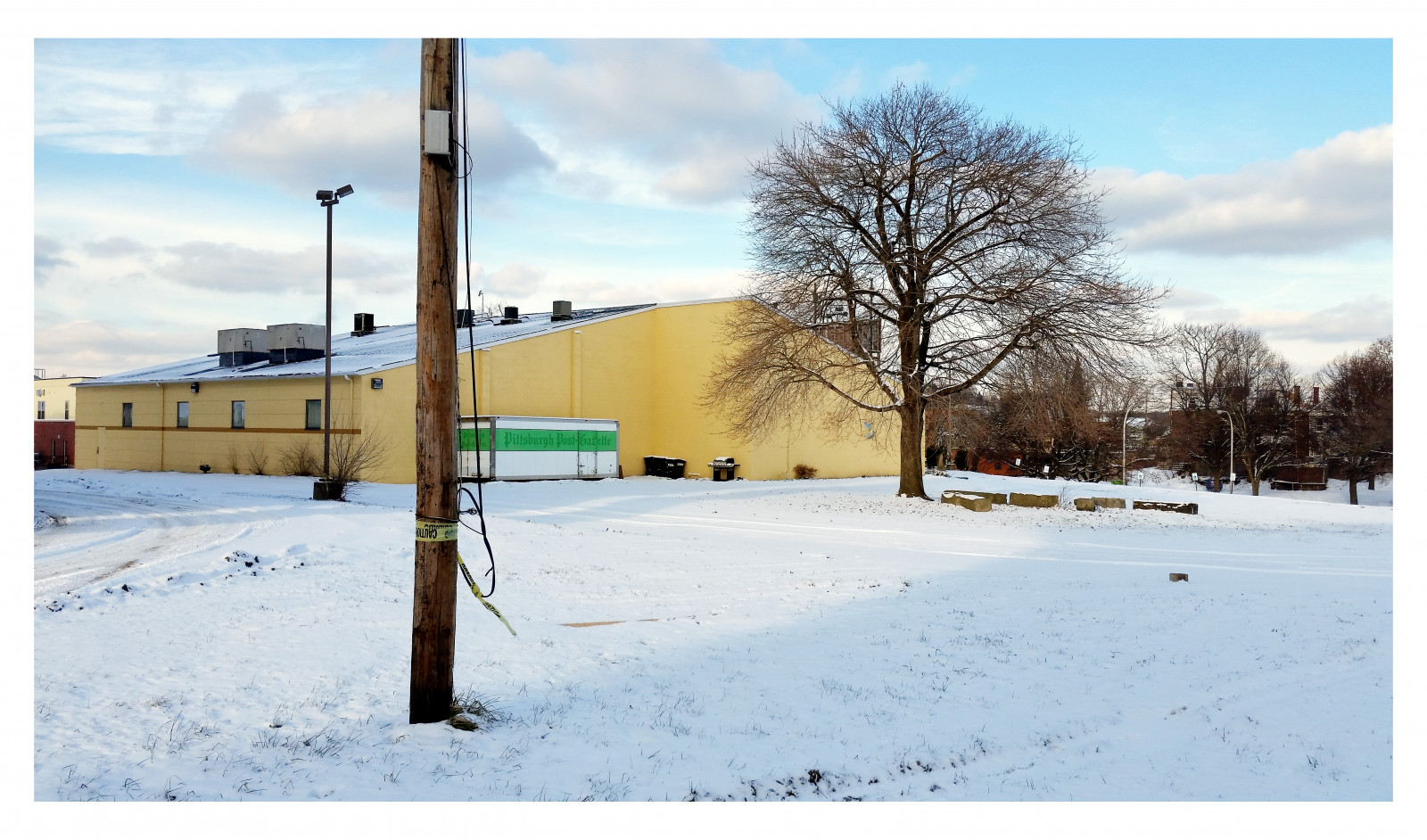 Pittsburgh, městský, krajina, urbanlandscape, kostel