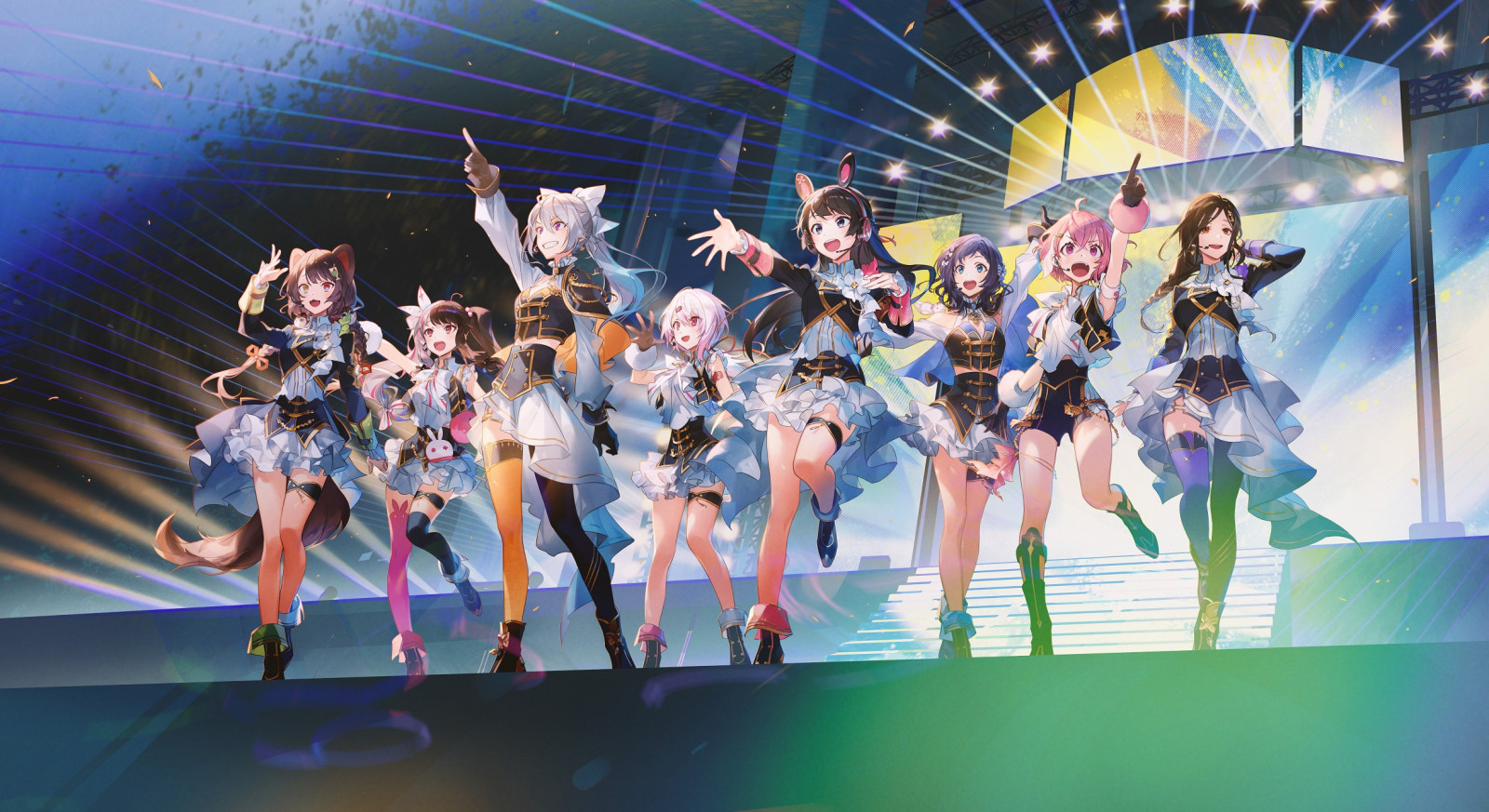 noha, tanec, Lidské tělo, zábava, osvětlení, múzických umění, stehno, choreografie, módní design, performance, zábava, fáze, událost, petrolejově modrá, koncert, tanečník, soutěž, umělec, dolní končetina, představení, public event, rekreace, tým, jednotný, Stage equipment, kostým, volný čas, koncertní tanec, hudební umělec, cheerleading uniformě, Posádka, akční figurka, animace, povzbuzování, cg artwork, podívaná, hudební divadlo, kostýmy