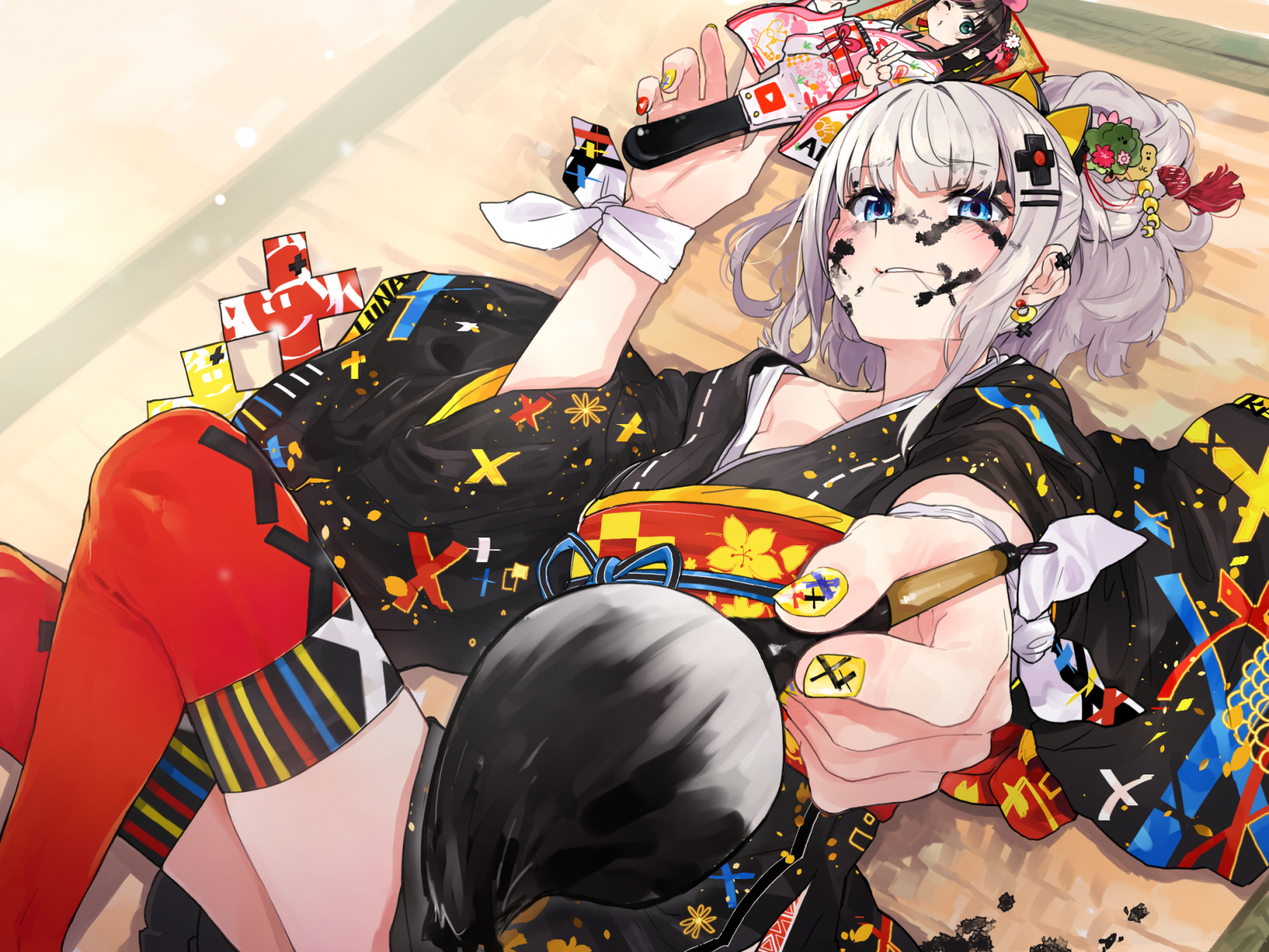 Wallpaper : anime girls, Virtual Youtuber, Kaguya Luna 1965x1475