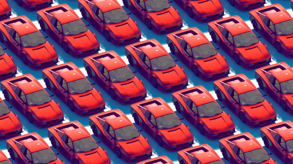 Ferrari, Ferrari Testarossa, supercars, car, Retro style, Retrowave