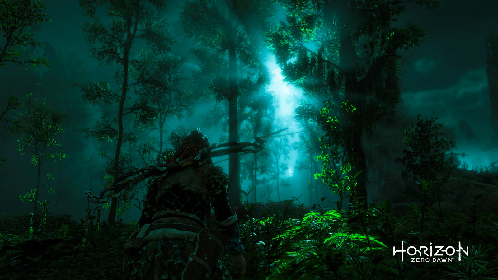 Horizon Zero Dawn, natt, legering, videospill
