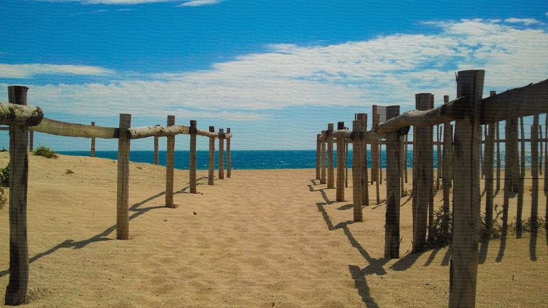 ชายหาด,ผ้าใบ,เมฆ,ทราย