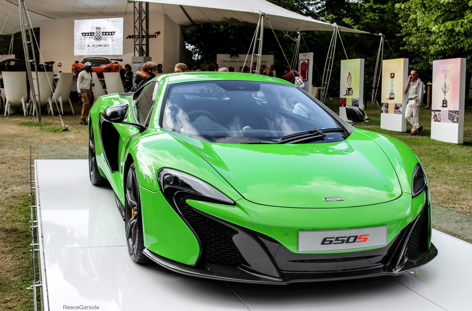 letní, zelená, Londýn, dějiny, auto, Kánon, Harrods, McLaren, fos, Vzácný, superauto, dobré dřevo, festivalofspeed, pozorovatel, 650S, Hypercar, worldcars, mclaren650s