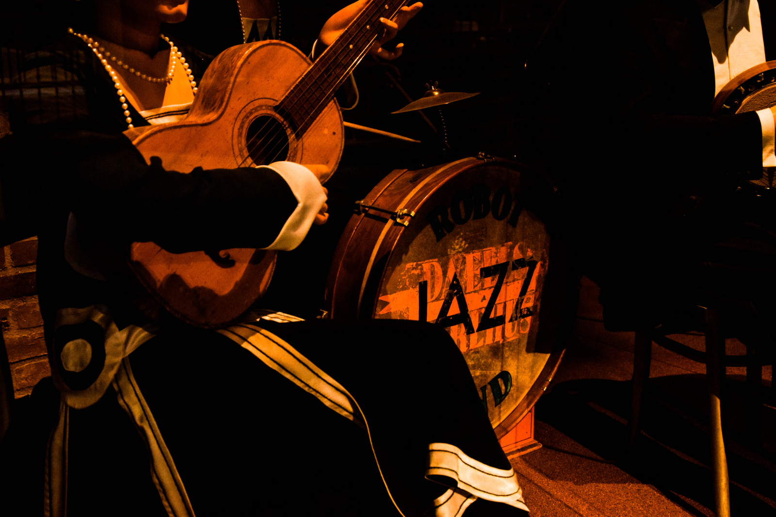 Wallpaper guitar, musical instrument, band, musician, Jazz, guitarist