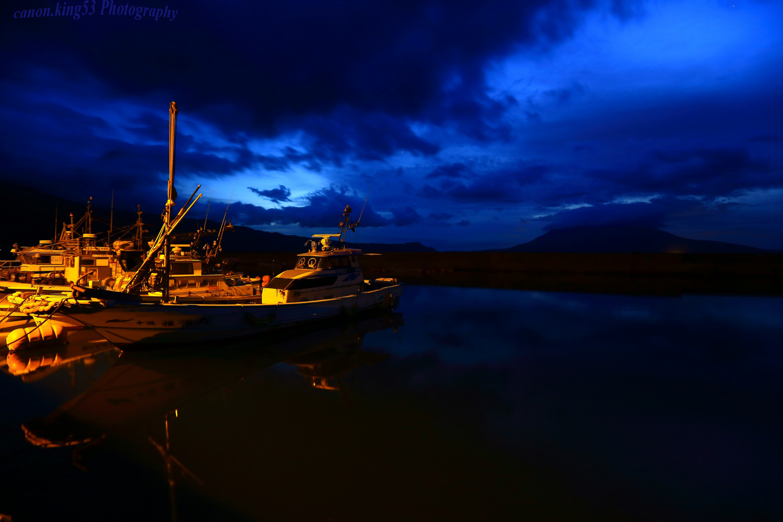 Wallpaper Japan, sunlight, black, boat, sunset, sea, night