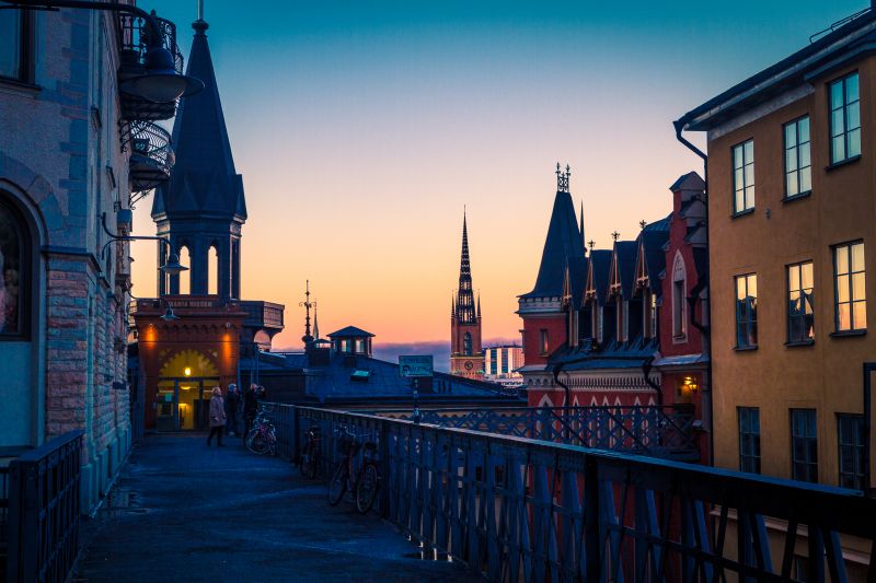 himmel, by, by, milepæl, byområde, infrastruktur