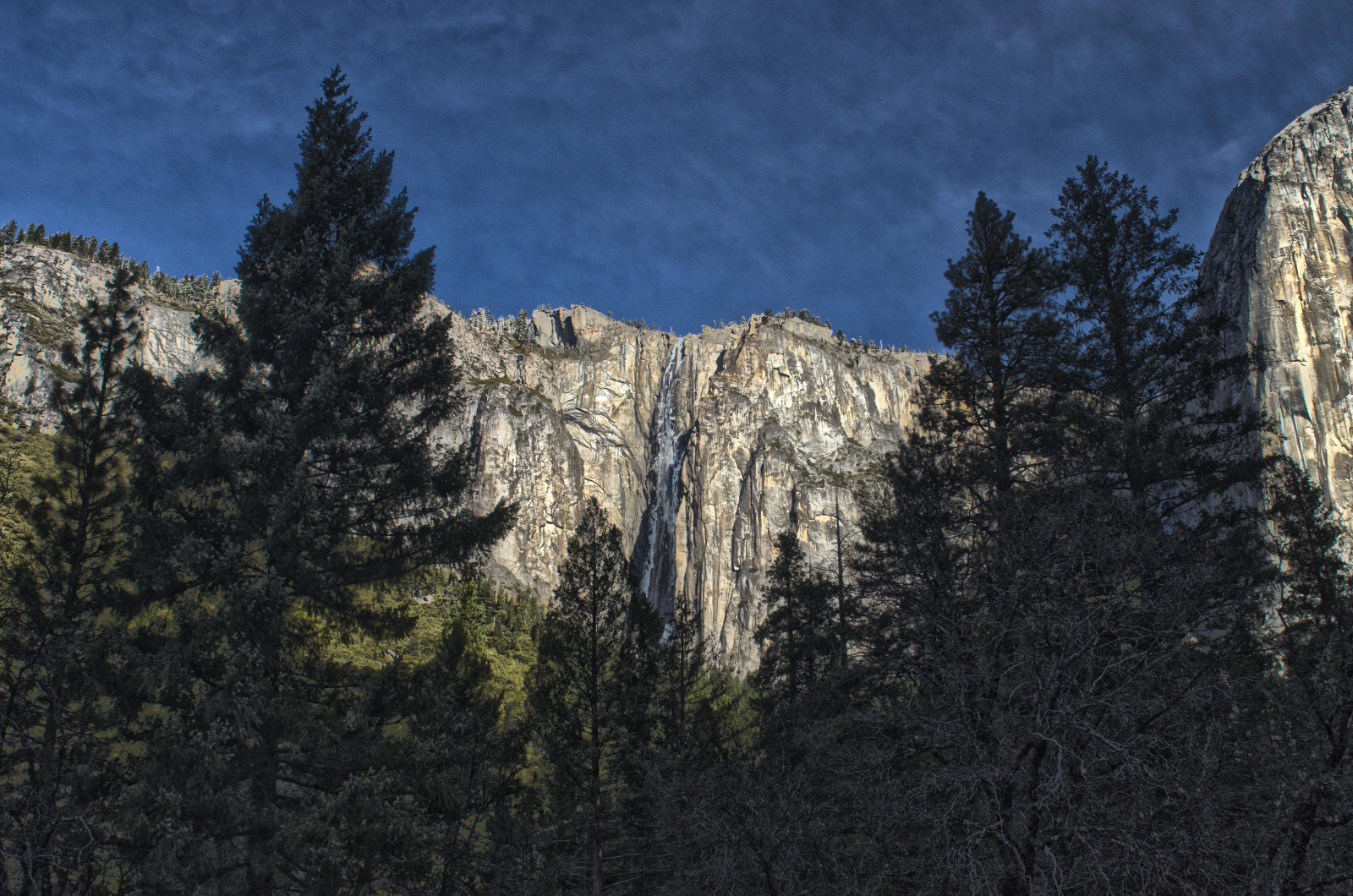 Kalifornie, park, ca, modrý, stromy, zima, nebe, Spojené státy americké, hora, hory, západ, strom, les, krajina, venku, nás, den, Pohled, turistika, Nevada, Slunný, túra, sierra, Průhledná, národní, yosemite, západní, žula, Průhled, destinace, geologie, HDR, geologický
