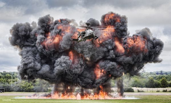 vehicle,explosion,aircraft,smoke,military,British