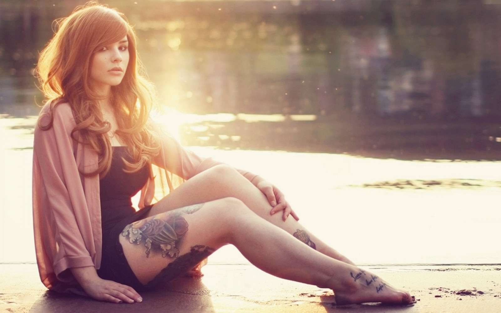 1920x1200 px, voksen, KUNST, kunstværk, babe, kvinde, fetish, pige, piger, sexet, tatovering, tatoveringer, kvinde, Kvinder