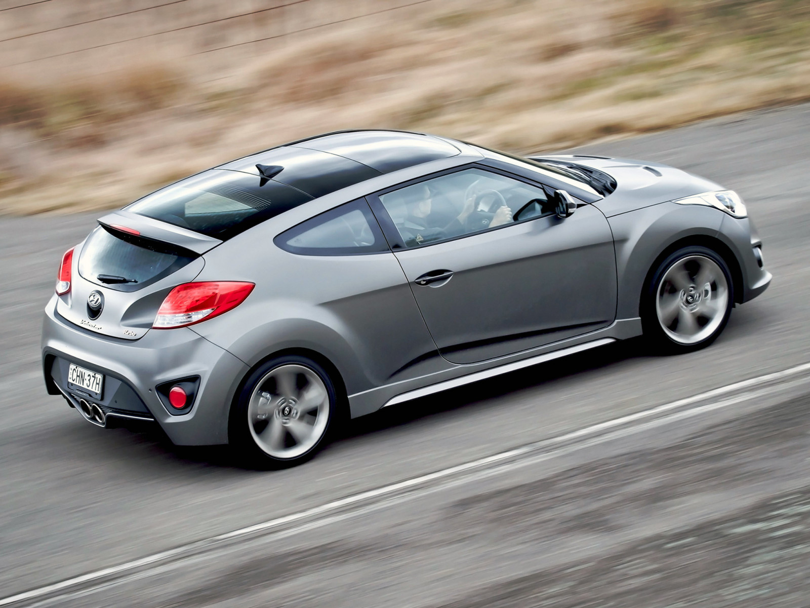 wallpaper-side-view-sports-car-silver-coupe-hyundai-veloster