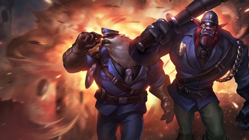 League of Legends, Volibear, Snímek obrazovky, počítač tapeta, super hrdina, kutálet League of Legends, Volibear, Snímek obrazovky, počítač tapeta, super hrdina, kutálet