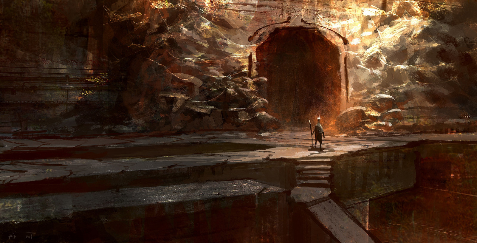 Wallpaper : 3922x2000 px, artwork, fantasy art 3922x2000 - goodfon ...