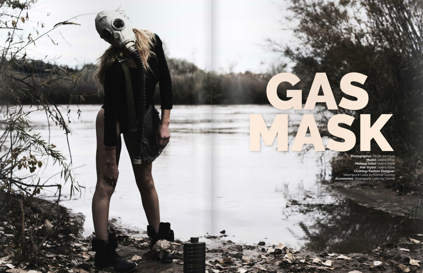 blondýnka, temný, zima, řeka, móda, srst, Stahovací, boty, Albuquerque, Krásná, strom, dívka, Bosque, ohromující, redakční, sb910, nikond810, darkbeauty, font, Nové Mexiko, zveřejněno, plynová maska, fashioneditorial, riogranderiver, Rebeliciousmagazine, Quickbox, Girlingasmask