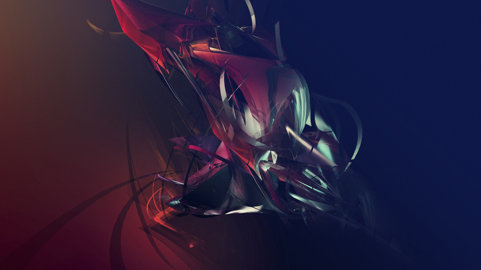 illustration, Digital kunst, anime, abstrakt, figurer, lys, mørke, skærmbillede, computer tapet