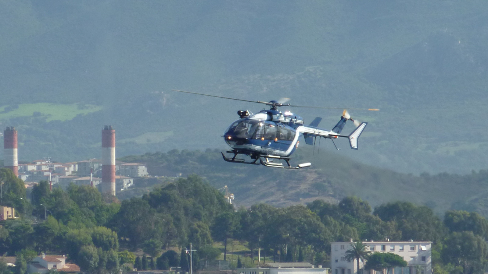 policie, vozidlo, letadlo, Bell 412, Let, letectví, helikoptéra, SNCM, pompier, nationale, h licopt re, četnictvo, s curit civile, marinenationale, helitreuillage, Atmosféra Země, rotoru vrtulníku, rotorcraft, vojenský vrtulník