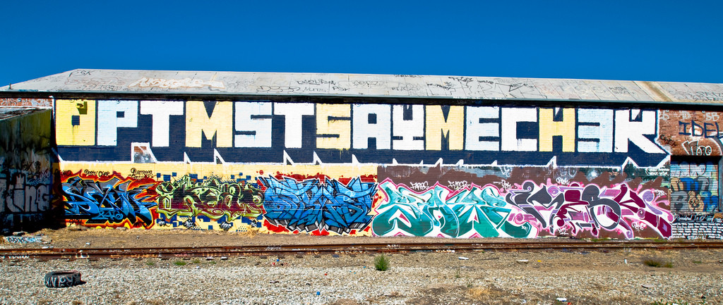 デスクトップ壁紙 空 落書き ストリートアート 壁画 エリア デ トラック ポップ ファサード 時間 246 キープ 同じ 鉄道車両 アンド オークランド Aq 楽観主義者 レク Bmw チェク 逃げる ソーズ 私を言う 1024x433 デスクトップ壁紙