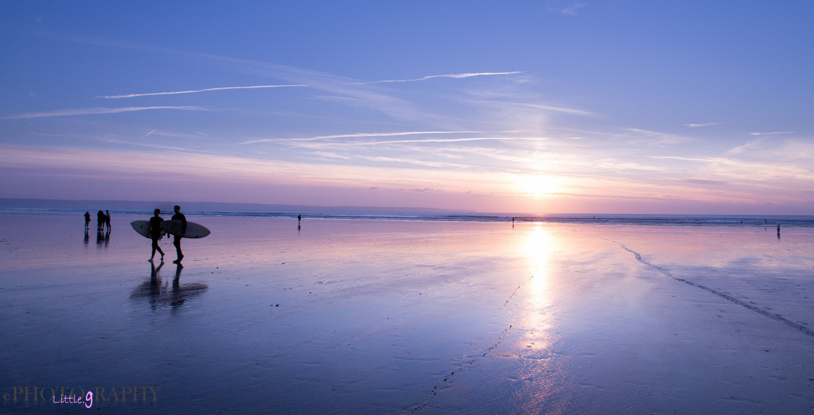 Wallpaper saunton, sauntonsands, beach, sunset, sunlight, surfing