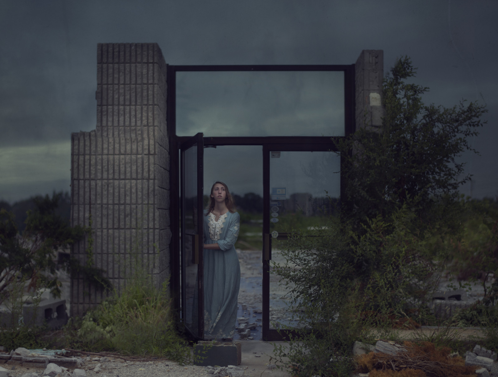 Wallpaper : door, trees, portrait, window, nature, glass, girl, field ...