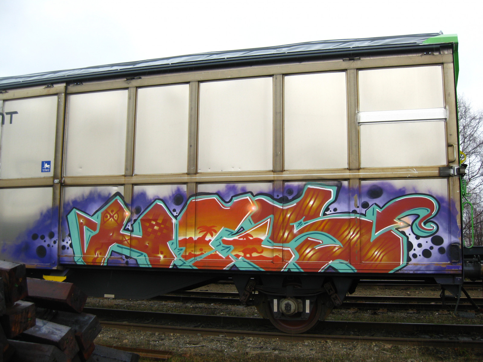 vozidlo, vlak, grafiti, nordický, Evropa, pouliční umění, doprava, Finsko, náklad, Suomi, UMĚNÍ, pohyblivý, vr, náklad, válcování, Nákladní, ilegální, motorové vozidlo, veřejná doprava, železniční doprava, kolejová vozidla, železniční vůz