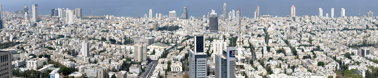 město, panoráma města, panoráma, mrakodrap, mráz, panoráma, triple obrazovka, metropole, spirála, Mecca, květ, mezník, lidské osídlení, obytný prostor