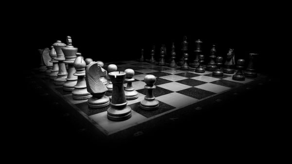 chess,monochrome,pawns,board games