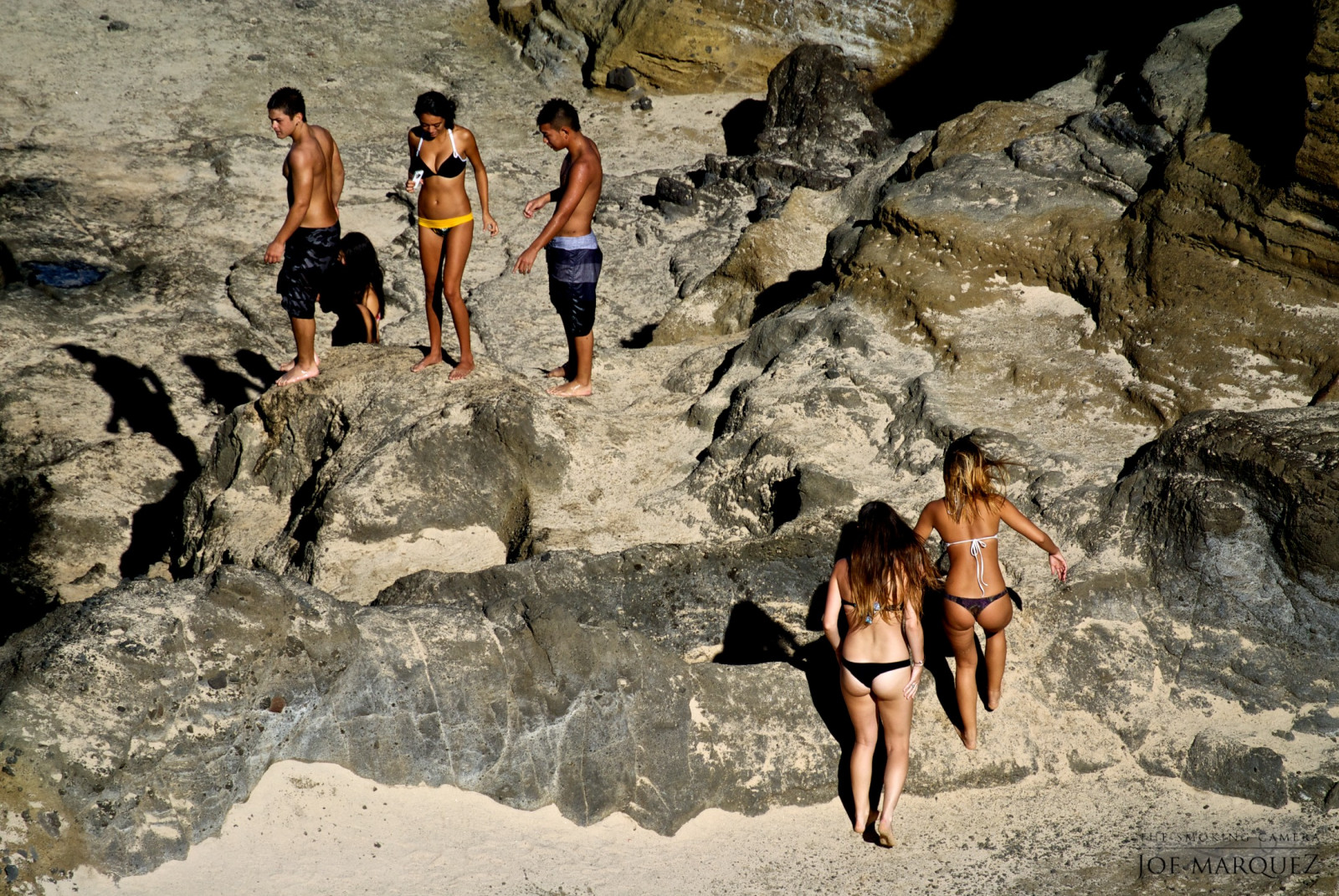 pláž, Nikon, bikiny, řemen, v1, 30110