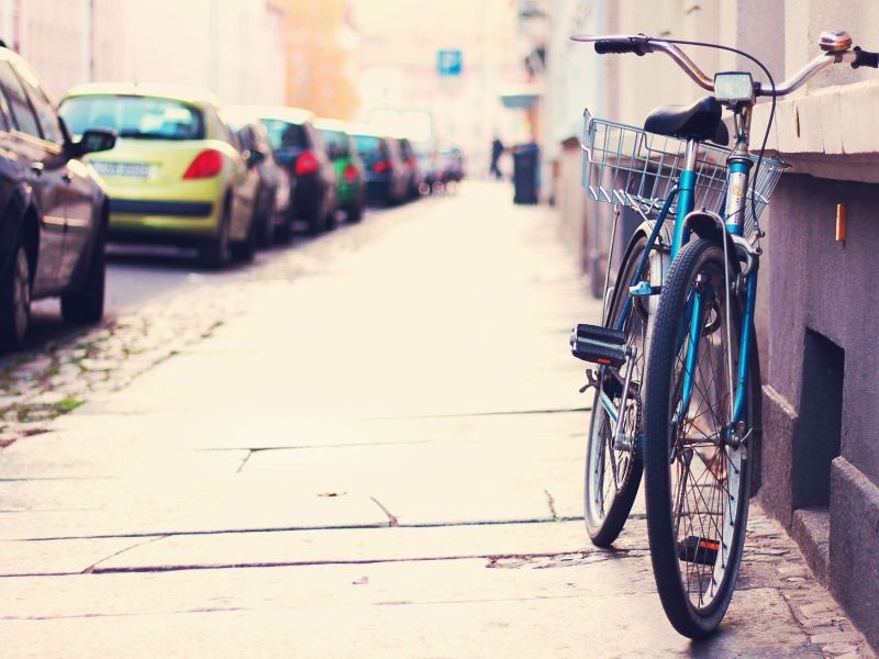 strada, auto, veicolo, profondità di campo, bicicletta, urbano strada, auto, veicolo, profondità di campo, bicicletta, urbano