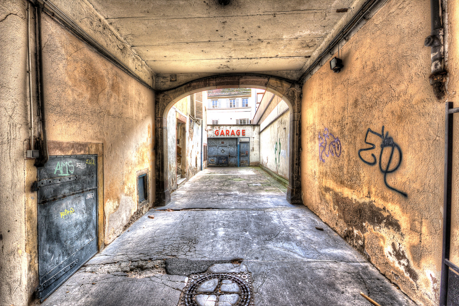 město, Kánon, logo, eos, centrum, široký, sigma, široký úhel, Strasbourg, Alsace, 1020mm, průchod, HDR, ENSEIGNE, 10mm, Photomatix, tonemapping, 650D, ultragrandangle