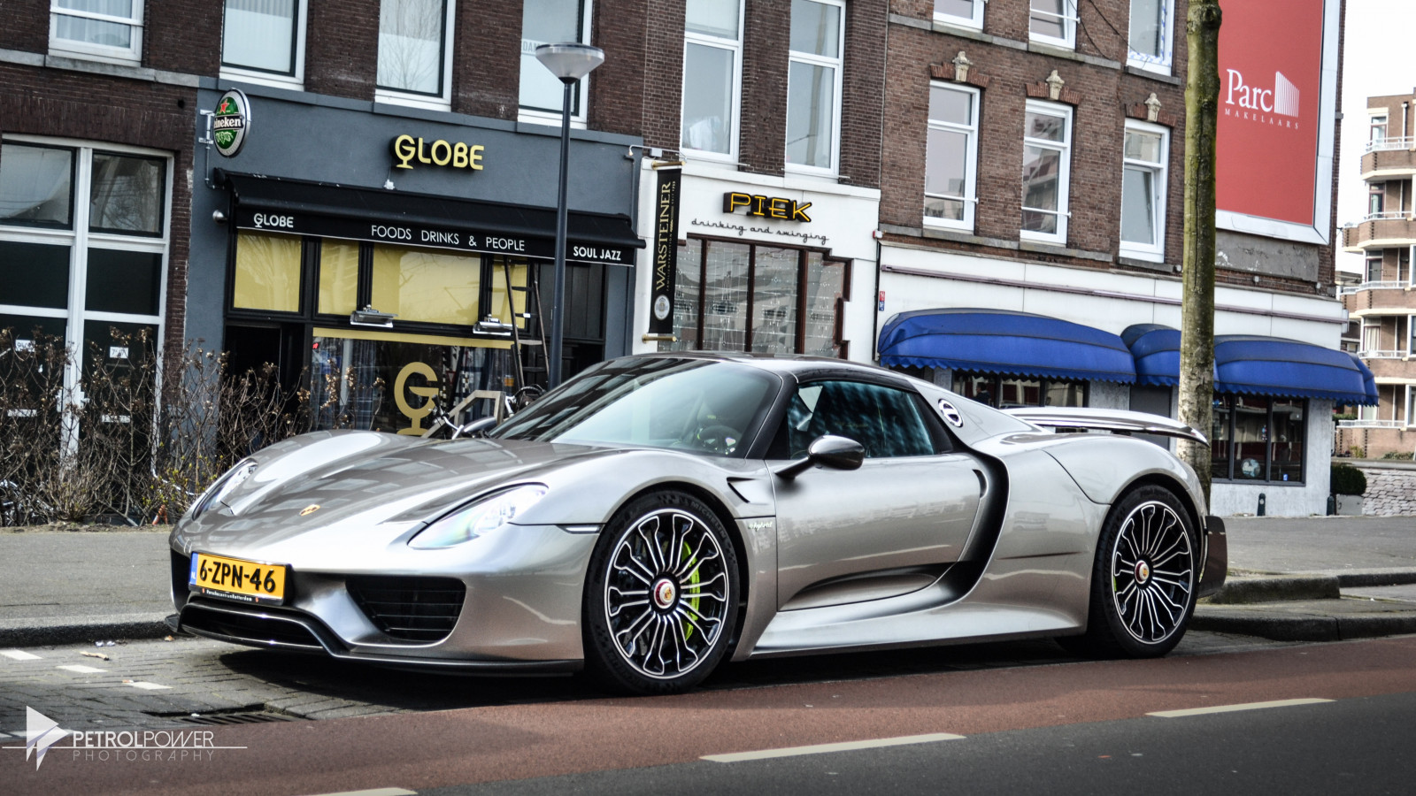 Imagini de fundal Rotterdam, nederland, Olanda, Spyder, Porsche