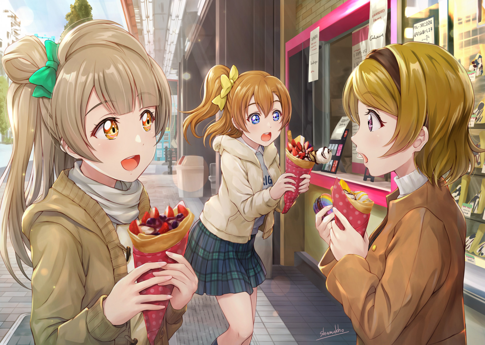 anime, animeflickor, digital konst, konstverk, 2D, porträtt