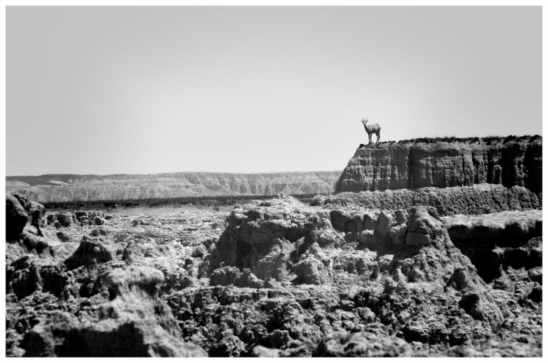 ท้องฟ้า, หิน, ดำและขาว, ถ่ายภาพขาวดำ, การถ่ายภาพ, Badlands