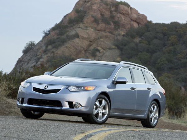 blau,Acura,TSX,2010,Vorderansicht,Stil