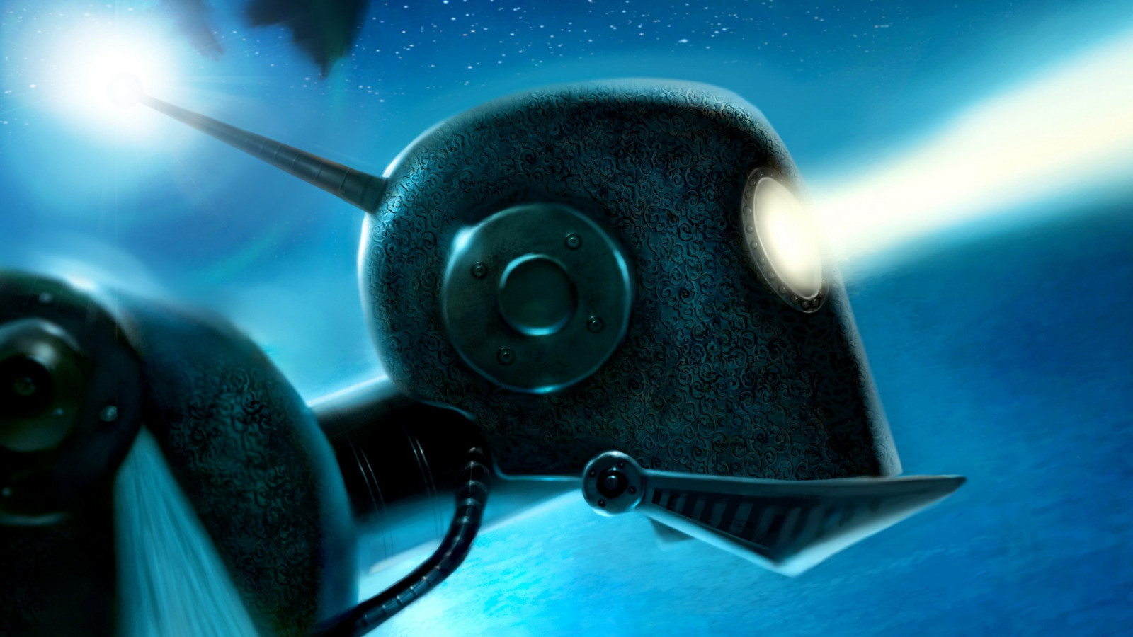 robot, spazio, cielo, fulmine, subacqueo, tecnologia, cyborg, Il gigante di ferro, 1920x1080 px, sfondo del computer, equipaggiamento per la protezione personale, avvicinamento, fotografia macro, biologia marina, apparecchiature audio, organismo