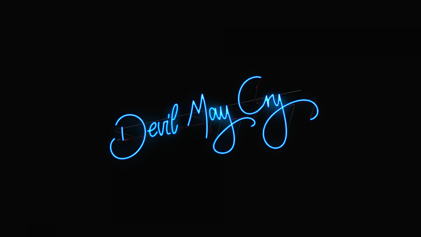 Wallpaper devil may cry 5, Devil May Cry, neon 1920x1080