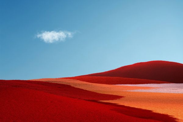 sky,cloud,natural environment,slope,Natural landscape,orange